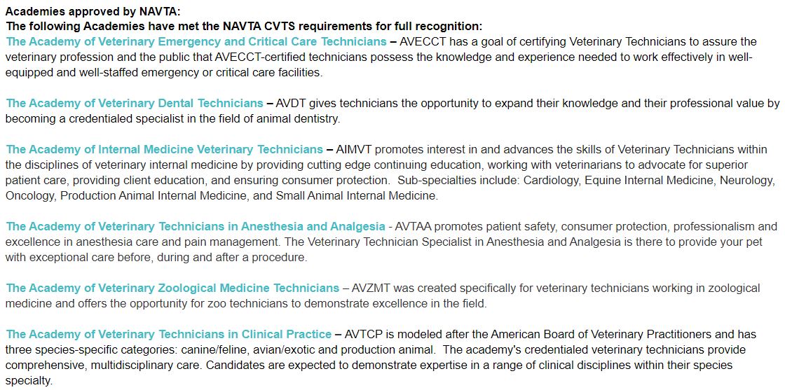 RVT’s and VTS, what does it mean? Boundary Bay Veterinary Specialty Hospital